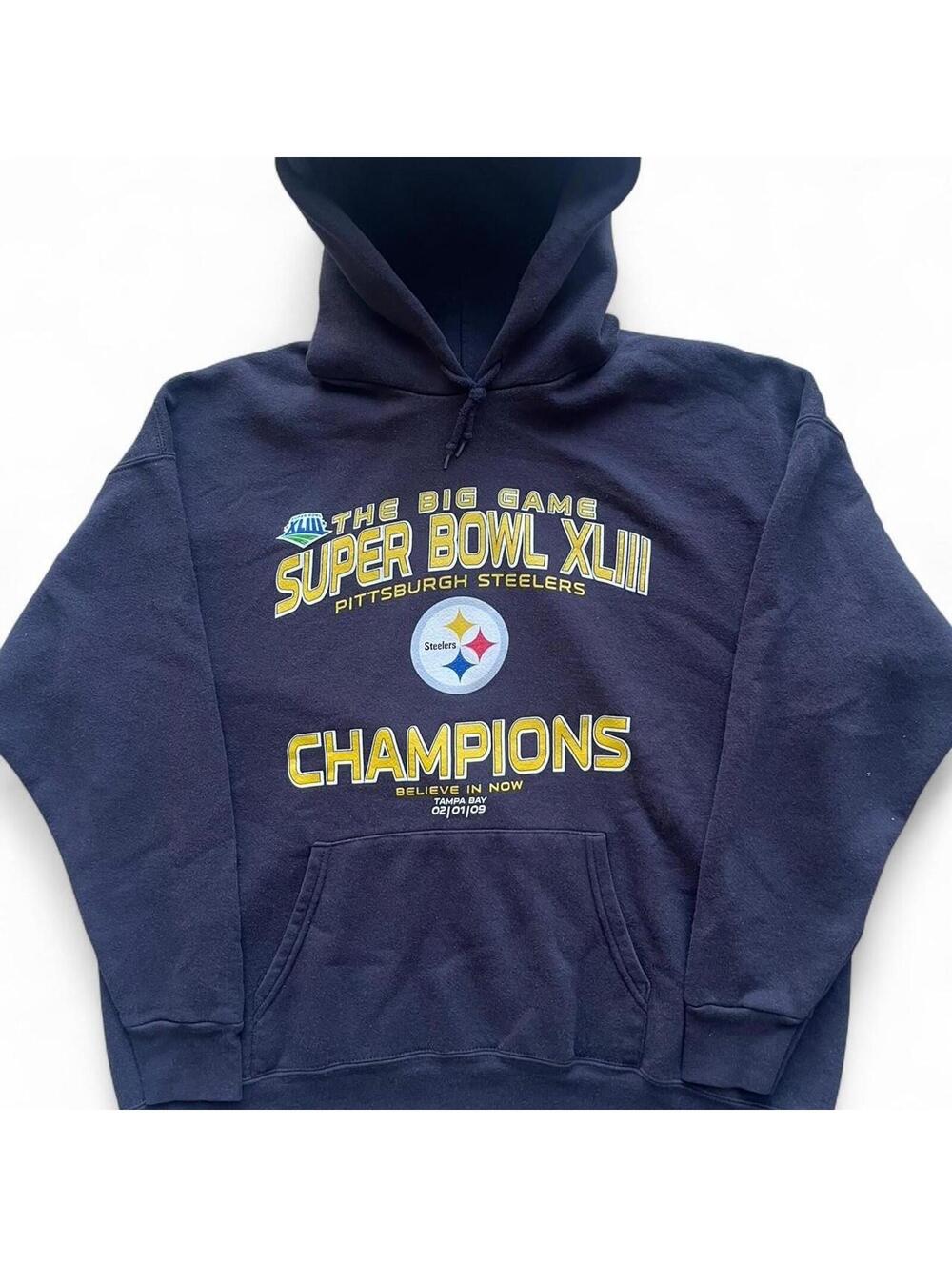 NFL Pittsburgh Steelers Super Bowl XLIII Champions Hoodie